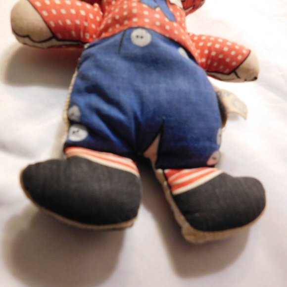 Raggedy Andy Bean Bag Doll Knickerbocker Vintage 1960's - Picture 3 of 5